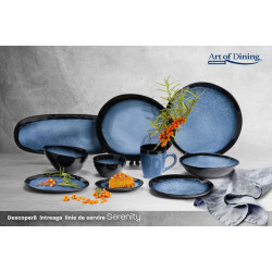 SET 4 FARFURII OVALE CER 28 CM,SERENITY - Img 4