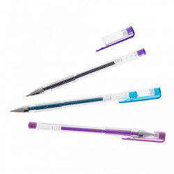 Set 50 piese, Pixuri cu gel multicolor cu sclipici (glitter) - Img 6