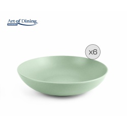SET 6 FARF ADANCI CERAMICA 20 CM, YVONNE