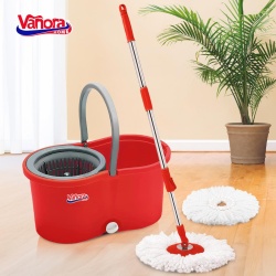 SET CURATENIE CLEAN360,MOP ROTATIV, ROSU - Img 3
