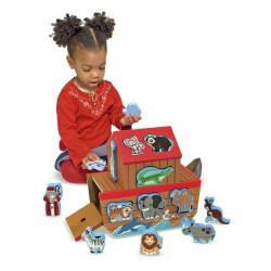 Set de joaca din lemn Arca lui Noe Melissa and Doug - Img 2
