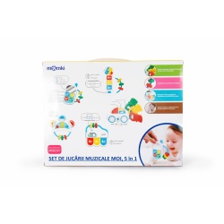 SET JUCARII MUZICALE BEBE, 5IN1 - Img 4