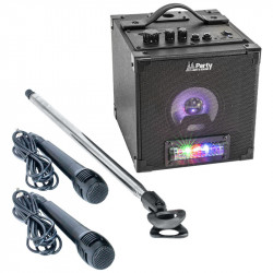 SET KARAOKE BOXA CU STATIV SI MICROFON - Img 3