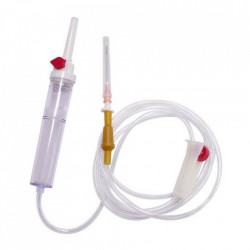 SET TRANSFUZIE CU LUER LOCK SI AC PLASTIC 1BUC