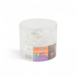 Șir de lumină cu LED - floral - 20 de LED-uri - 2,85 metri - culoare - 2 x AA - Img 2