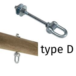 Sistem de prindere leagan tip D 14cm - Img 1