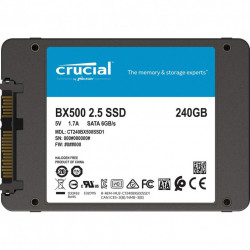 Solid-State Drive (SSD) Crucial® BX500, 240GB, 3D NAND, SATA 2.5" - Img 2