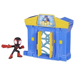 SPIDEY PRIETENII EXTRAORDINARI CITY BLOKS SET DE CONSTRUCTIE BANCA - Img 7