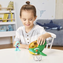 SPIDEY SI PRIETENII LUI UIMITORI MARVEL WATER WEBS SET SUBMARINUL DOC OCK CU FIGURINE SI ACCESORII - Img 5