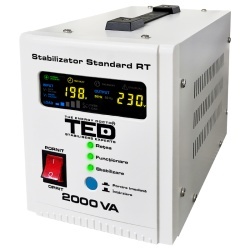 STABILIZATOR TENSIUNE AUTOMAT 2000VA TED ELECTRIC - Img 2