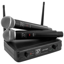 STATIE 2 MICROFOANE UHF WIRELESS 663.5MHZ/682.2MHZ - Img 2