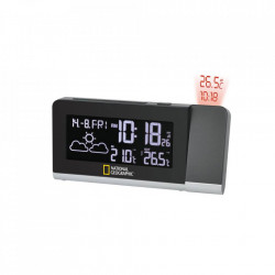 Statie meteo cu proiector National Geographic 9070400, termometru, alarma