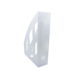 SUPORT DOSARE PLASTIC A4 ALB TRANSLUCID