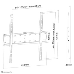 Suport perete NM 32"-55" 40kg ng - Img 3