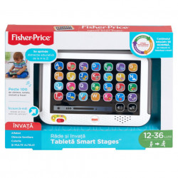 Tableta educativa cu 3 niveluri de dezvoltare limba romana fisher price - Img 1