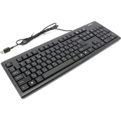 Tastatura A4Tech KR-83 cu fir, negru