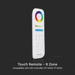 TELECOMANDA CONTROLLER BANDA LED 8 ZONE - Img 5