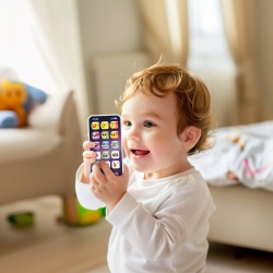 TELEFON MOBIL INTERACTIV BEBE INREGISTREAZA SI INVATA - Img 3