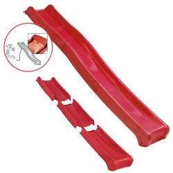Tobogan pliabil pentru copii ROCLI, 2.9 m, HDPE, rosu - Img 4