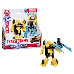 TRANSFORMERS CYBERWORLD ROBOT BUMBLEBEE BLINDAT TRANSFORMABIL - Img 2