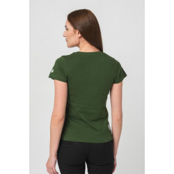 TRICOU LOGOMULTICOLOR FEMEI BOTTLE GRE - Img 3