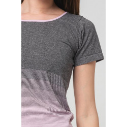 Tricou pegas grey pink-xs - Img 5