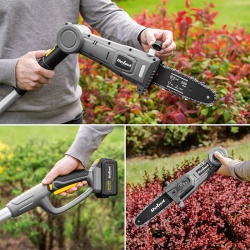 TRIMMER GARD VIU TELESCOPIC + DRUJBA 20V FARA ACC REBEL - Img 5