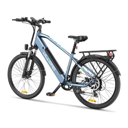ULZOMO METRO 26 E-bike (Blue) - Img 8