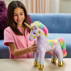 UNICORN ACADEMY UNICORNUL WILDSTAR DE PLUS LUMINOS 38CM - Img 5