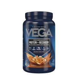 Vega Performance Protein + Recovery , Proteina Vegetala Premium Cu Aroma De Unt De Arahide, 815 G