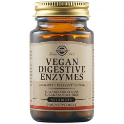 VEGAN DIGESTIVE ENZYMES 50CPR MASTICABILE