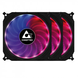 VENTILATOR CHIEFTEC PC 120x120x25 mm - CF-3012-RGB - Img 1