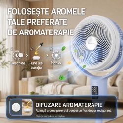 VENTILATOR CU PICIOR FRAM FSF-MAT24DC-BL - Img 5