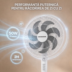 VENTILATOR CU PICIOR HEINNER HSF-M750MWH - Img 6