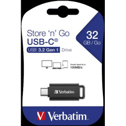 VERBATIM Store 'n' Go USB-C 3.2 Gen 1 Drive 32GB