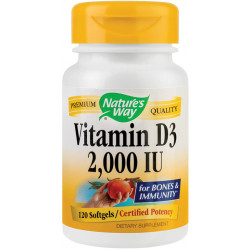 VITAMIN D3 2000UI 120CPS MOI