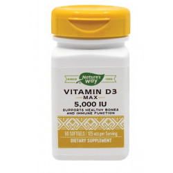 VITAMIN D3 MAX 5000UI 60CPS MOI