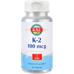 VITAMIN K-2 100mcg 30cps SECOM