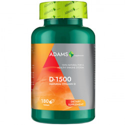 Vitamina d naturala d-1500 180cpr