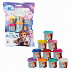 10 BORCANASE DE PLASTILINA FROZEN IN PUNGA DE PLASTIC - Img 4