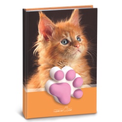 Agenda nedatata cu pisicute squishy pe coperta, 80 de pagini albe, 10 x 15 cm (12 buc/display) - Img 6