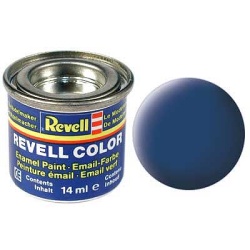 Albastru mat RAL 5000, vopsea email 14 ml