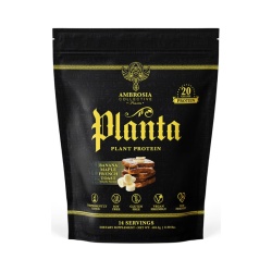 Ambrosia Collective Planta Plant Protein, Proteina Vegana Cu Aroma De French Toast Cu Banane Si Sirop De Artar, 410.2 G