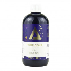 AUR COLOIDAL PURE GOLD 25PPM "ALCHEMY" 480ml AGHORAS