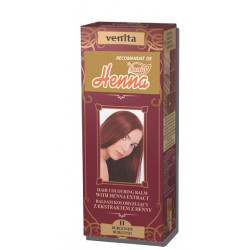 Balsam colorant par henna sonia nr.11 - rosu burgundy 75gr kian cosmetics