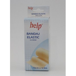 BANDAJ ELASTIC CU CLEME 10CM*4,5M