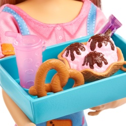 BARBIE PAPUSA SKIPPER FIRST JOBS SNACK BAR - Img 4