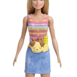 BARBIE PETS SET PAPUSA BARBIE CU PATINE CU ROTILE CATEL SI ACCESORII - Img 10