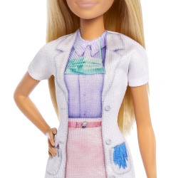 BARBIE SET DE JOACA PAPUSA BARBIE BLONDA FACE CARIERA STOMATOLOG - Img 5