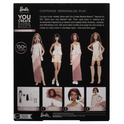 BARBIE SIGNATURE SET CREATIE PAPUSA BARBIE BASIC BRUNETA - Img 10